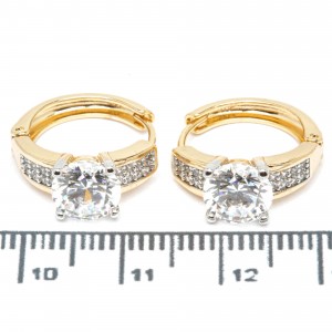Сережки XUPING Gold "Ø 1.6 х 0.5 см." 515321