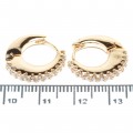 Сережки XUPING Gold "Ø 1.8 х 0.2 см." 515319