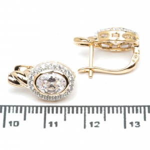 Сережки XUPING Gold "1.8 х 1.8 см." 515318