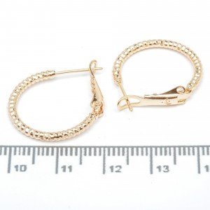 Сережки XUPING Gold "Ø 2 х 0.2 см." 515316