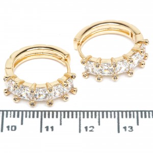 Сережки XUPING Gold "Ø 2 х 0.6 см." 515314