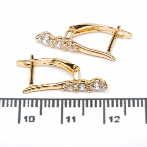 Сережки XUPING Gold "Ø 2 х 0.4 см." 515310 Сережки XUPING Gold "Ø 2 х 0.4 см." 515310