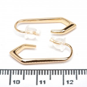Сережки XUPING Gold "Ø 2.3 х 0.2 см." 515309 Сережки XUPING Gold "Ø 2.3 х 0.2 см." 515309