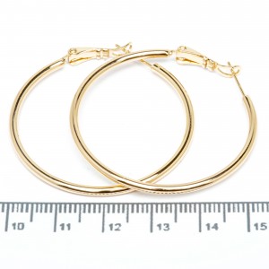 Сережки XUPING Gold "Ø 4 х 0.2 см." 515307 Сережки XUPING Gold "Ø 4 х 0.2 см." 515307