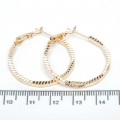 Сережки XUPING Gold "Ø 3 х 0.25 см." 515305