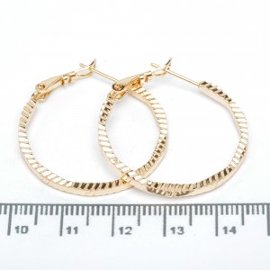Сережки XUPING Gold "Ø 3 х 0.25 см." 515305 Сережки XUPING Gold "Ø 3 х 0.25 см." 515305