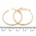 Сережки XUPING Gold "Ø 3 х 0.2 см." 515304