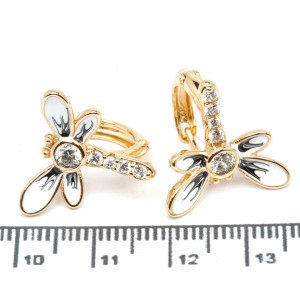 Сережки XUPING Gold "біло-чорний" 515298 Сережки XUPING Gold "біло-чорний" 515298