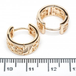 Сережки XUPING Gold (Ø 1.5 х 0.7 см.) 515233