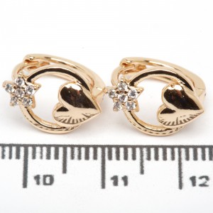 Сережки XUPING Gold (1 х 1.2 см.) 515225