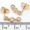 Сережки XUPING Gold (1.6 х 0.4 см.) 515219
