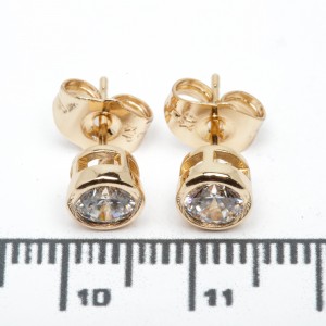 Сережки XUPING Gold (Ø 0.6 см.) 515166