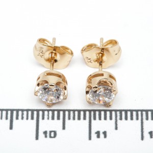 Сережки XUPING Gold (Ø 0.7 см.) 515163