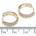 Сережки XUPING Gold (Ø 1.7 х 0.4 см.) 515151