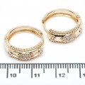 Сережки XUPING Gold (Ø 1.8 х 0.6 см.) 515150