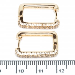 Сережки XUPING Gold (2.1 х 1.5 х 0.3 см.) 515143