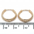 Сережки XUPING Gold (Ø 1.6 х 0.4 см.) 515092