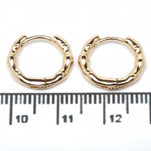Сережки XUPING Gold (Ø 1.5 х 0.25 см.) 515091