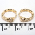 Сережки XUPING Gold (Ø 1.4 см.) 515090