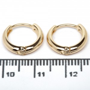 Сережки XUPING Gold (Ø 1.4 х 0.2 см.) 515088