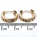 Сережки XUPING Gold (Ø 1.3 х 0.3 см.) 515087