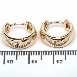 Сережки XUPING Gold (Ø 1.3 х 0.5 см.) 515084