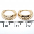 Сережки XUPING Gold (Ø 1.4 х 0.4 см.) 515083