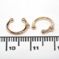 Сережки-кафи XUPING Gold (Ø 1 см.) 515082