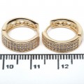 Сережки XUPING Gold (Ø 1.5 х 0.9 см.) 515076