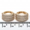 Сережки XUPING Gold (Ø 1.5 х 1 см.) 515075