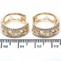 Сережки XUPING Gold (Ø 1.8 х 0.8 см.) 515073