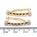 Сережки XUPING Gold (2.5 х 0.5 см.) 515065