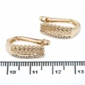 Сережки XUPING Gold (2.8 х 0.7 см.) 515064
