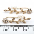 Сережки XUPING Gold (3.2 х 0.8 см.) 515060