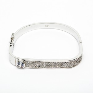 Браслет XUPING Silver (Ø 5.7 + 5.1 х 0.8 см.) 206754