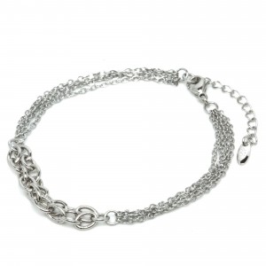 Браслет XUPING Silver (18 + 3 х 0.5 см.) 206532