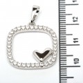 Кулони XUPING Silver (Ø 2 см.) 206564