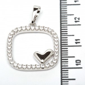 Кулони XUPING Silver (Ø 2 см.) 206564