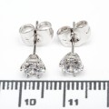 Сережки XUPING Silver "Ø 0.5 см." 206773