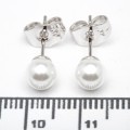 Сережки XUPING Silver "Ø 0.6 см." 206772