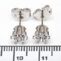 Сережки XUPING Silver "Ø 0.7 см." 206770