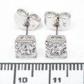 Сережки XUPING Silver "Ø 0.7 см." 206769
