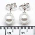 Сережки XUPING Silver "Ø 0.8 см." 206768