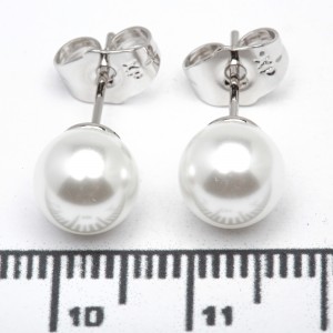 Сережки XUPING Silver "Ø 0.8 см." 206768