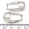 Сережки XUPING Silver "2.7 х 0.7 см." 206765
