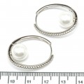 Сережки XUPING Silver "Ø 2.8 х 2.3 см." 206764