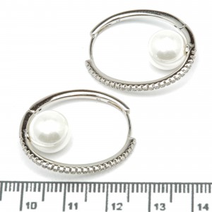 Сережки XUPING Silver "Ø 2.8 х 2.3 см." 206764