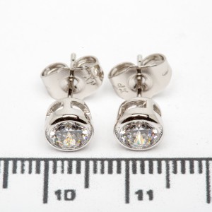 Сережки XUPING Silver (Ø 0.6 см.) 206748