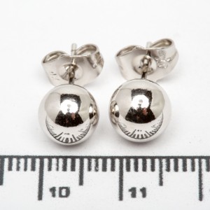 Сережки XUPING Silver (Ø 0.8 см.) 206743