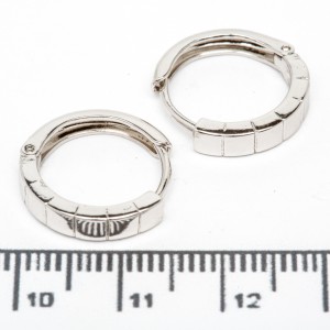 Сережки XUPING Silver (Ø 1.5 х 0.3 см.) 206740